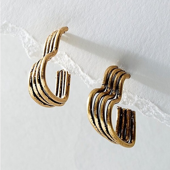 Free People Freya Hoops - Picture 2 of 5